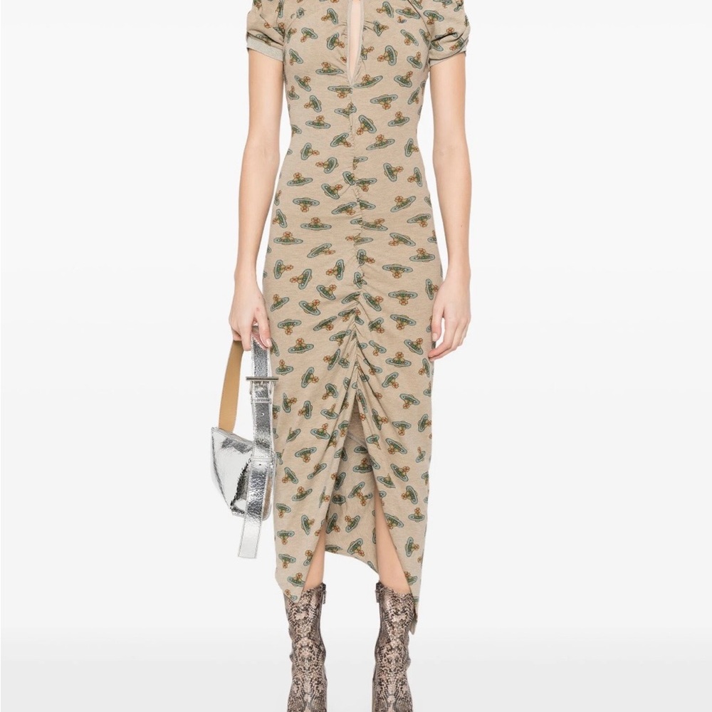Vivienne Westwood Pulling Orbit maxi dress